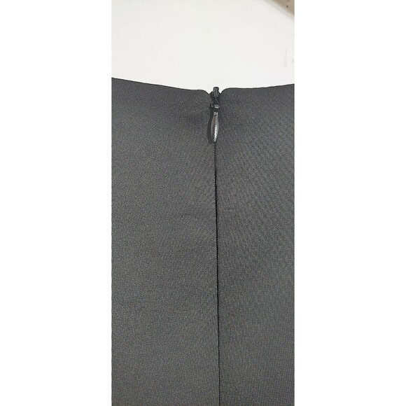 Connected Apparel Women's Size 8P Petite Dress LBD Slimming Affect Midi Cap - Picture 8 of 12